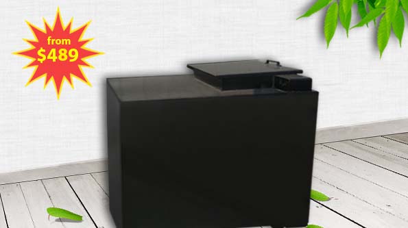 Container for used cooking oil